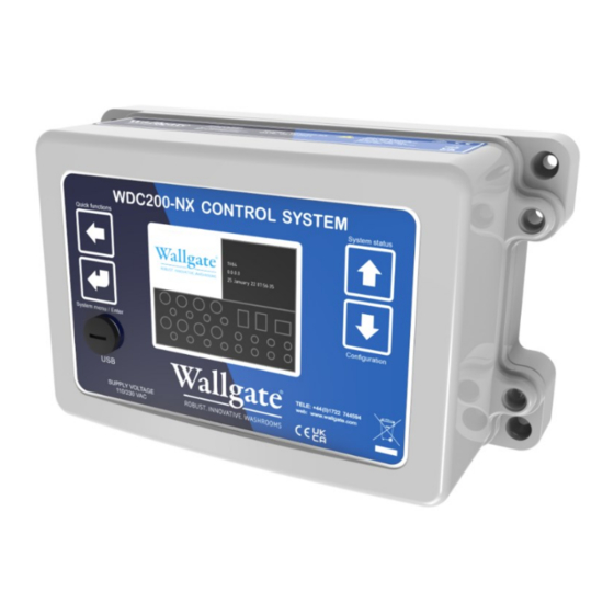 Wallgate WDC200-NX Series Product Manual