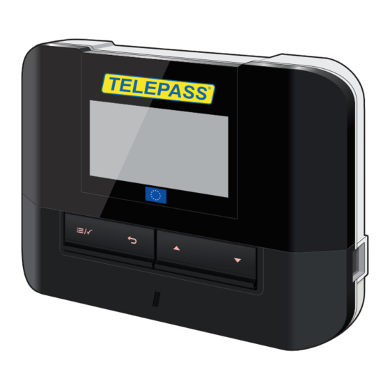 Autostrade Tech Telepass SAT II Installation Instruction