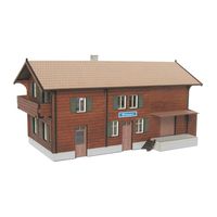 Modellbau Laffont Bahnhof Wiesen H6801 Assembly Instructions Manual