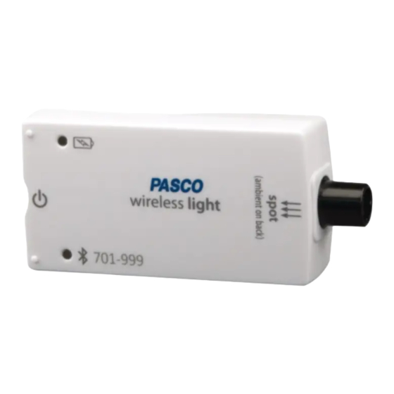 PASCO PS-3248 Product Manual