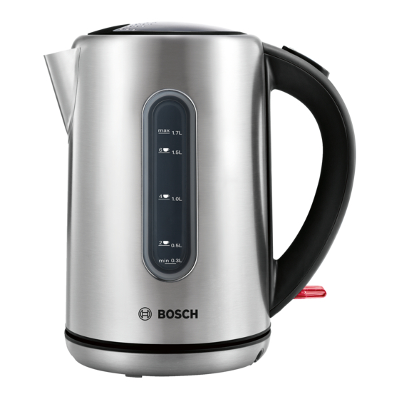 Bosch TWK 7901GB Instruction Manual