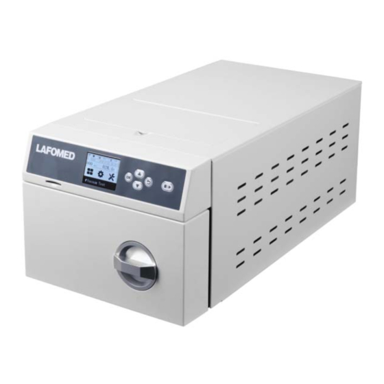 LAFOMED Autoclave LFSS03AA User Manual