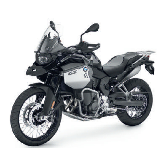 BMW Motorrad F 900 GS Adventure 2023 Rider's Manual