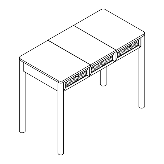 URBAN OUTFITTERS Kieran Vanity Assembly Instructions