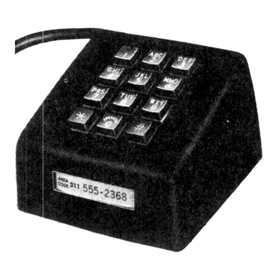 Bell System 1035 Series Manuals