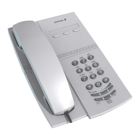 Ericsson Dialog 4106 Basic User Manual