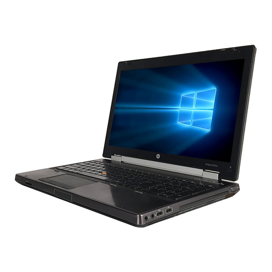 HP EliteBook 8570w Specifications