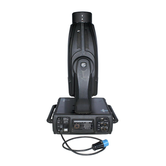 User Manuals: Robe Color Spot 2500E AT Moving Fixture
