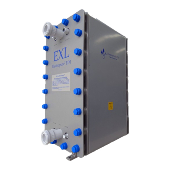 SnowPure Electropure EXL Series Oem Engineering Manual
