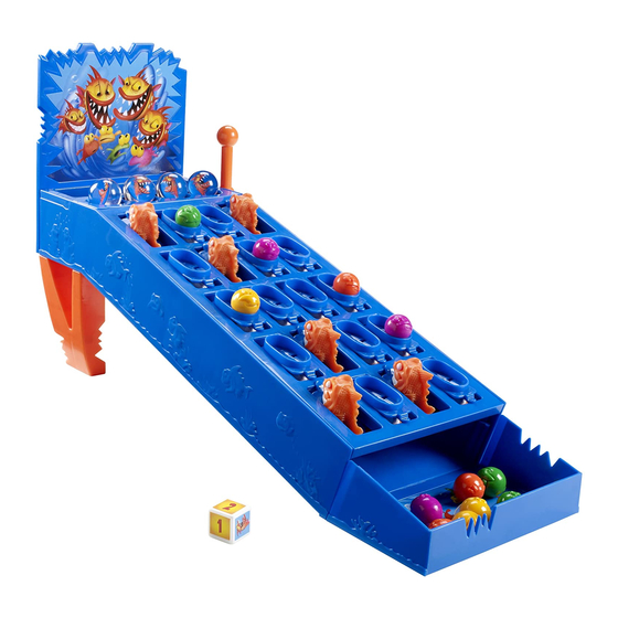 Mattel Piranha Panic Game Quick Start Manual