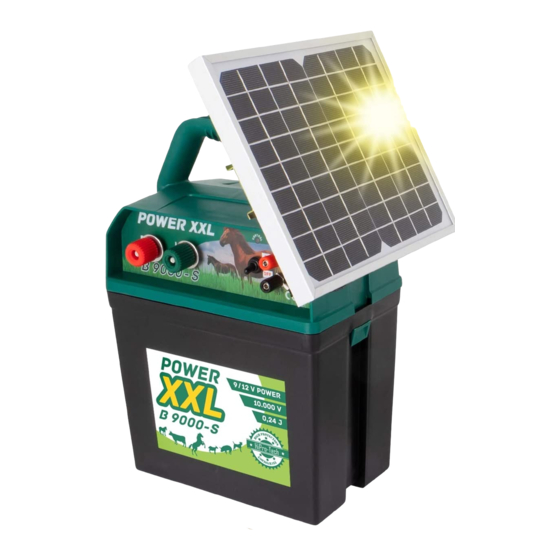 VOSS POWER XXL B 9000 Manual