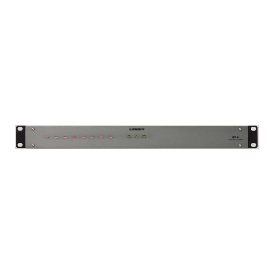 ALLEN & HEATH iDR-in/out Service Information
