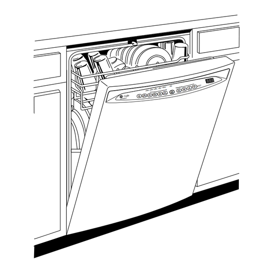 GE Profile PDW8680N Installation Instructions Manual