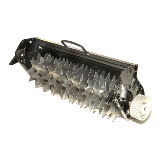 Allett Stirling 43 10-blade mowing cartridge Operator And Parts Manual