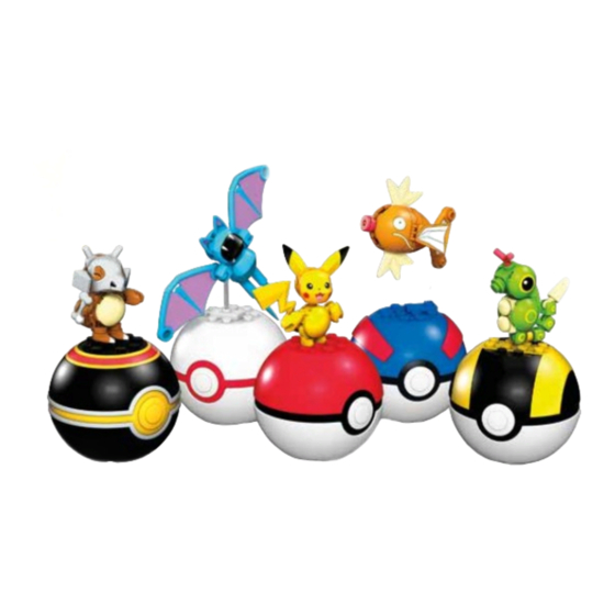 Mega Construx POKEMON WONDER BUILDERS GHP85 Manual