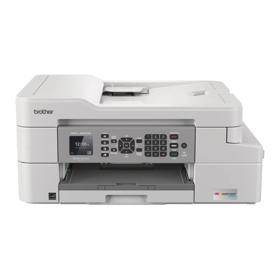 Brother MFC-J805DW, MFC-J815DW Manual