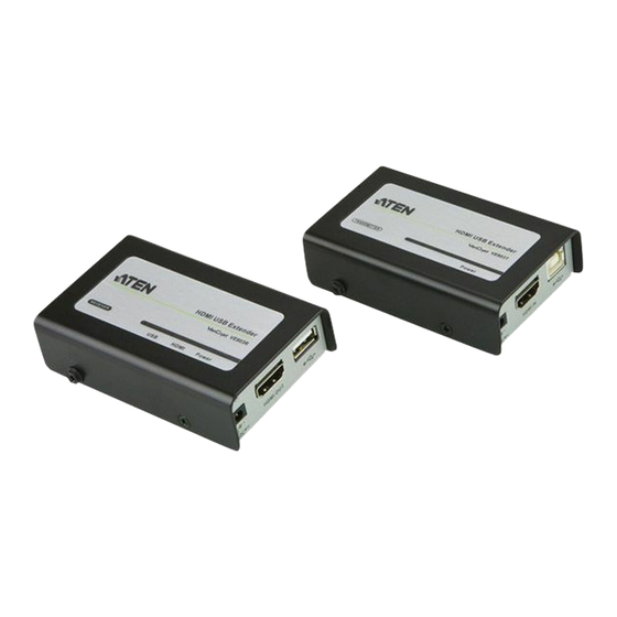 ATEN VE803 User Manual