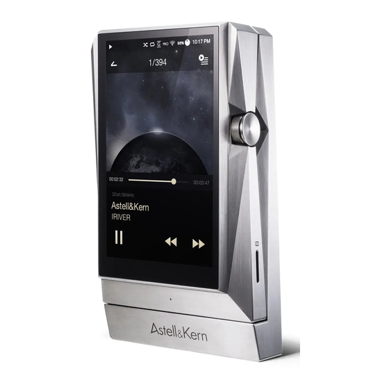 Astell & Kern AK380 Manuals