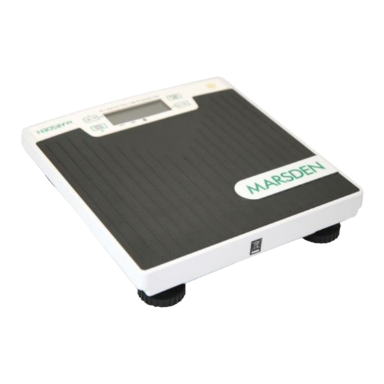 marsden M-400 User Manual