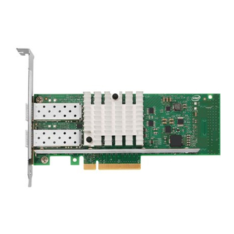 Intel Ethernet X520 10GbE Dual Port KX4 Mezz User Manual