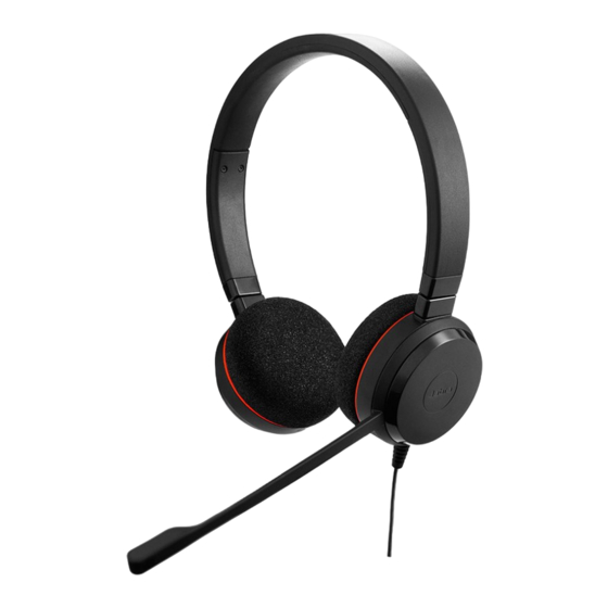 Jabra EVOLVE II Get Started