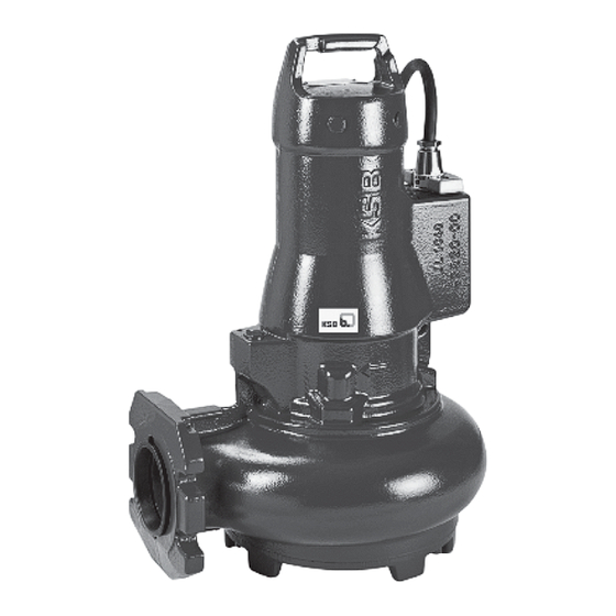 KSB Amarex N series Installation & Operating Manual