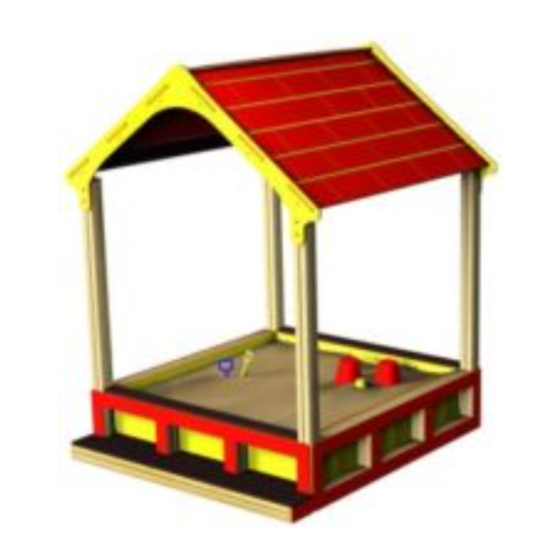 Creative Play SANDHUT MAJOR SB103 Installation Instructions Manual