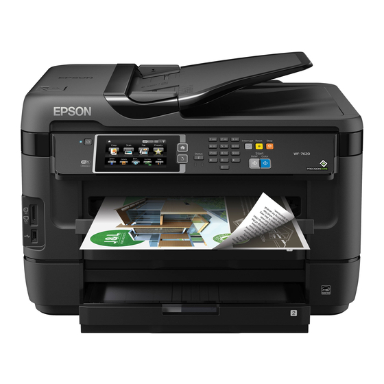 Epson WF-7110 Series Service Manual