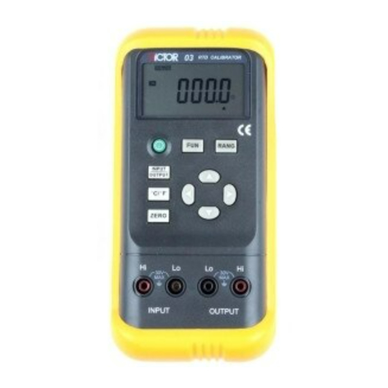 Victor 03 Manual