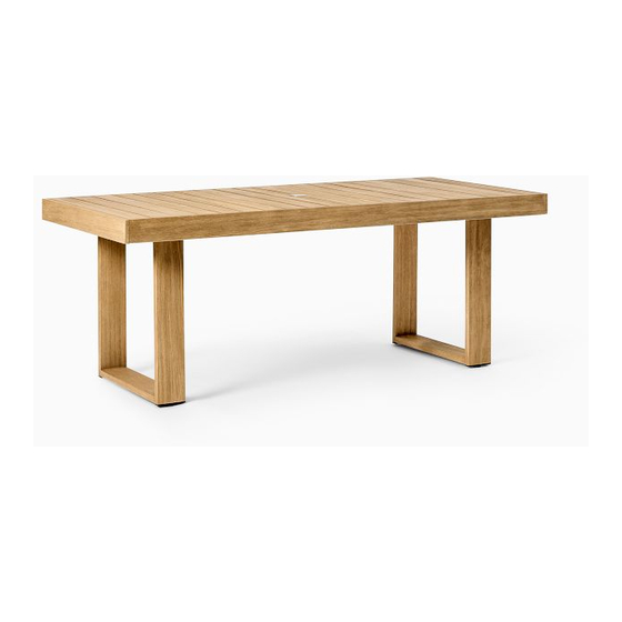West Elm Portside 909643 Quick Start Manual