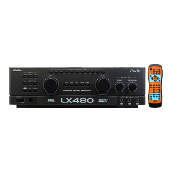 BePro LX-480 User Manual
