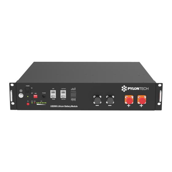 Pylontech US2000B+ Product Manual