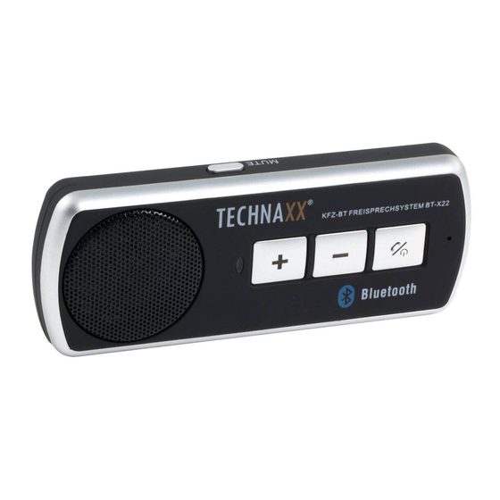 Technaxx BT-X22 User Manual