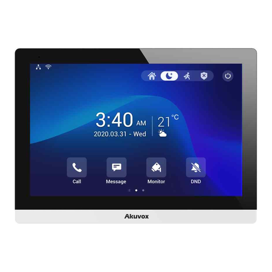 Akuvox C315 Admin Manual