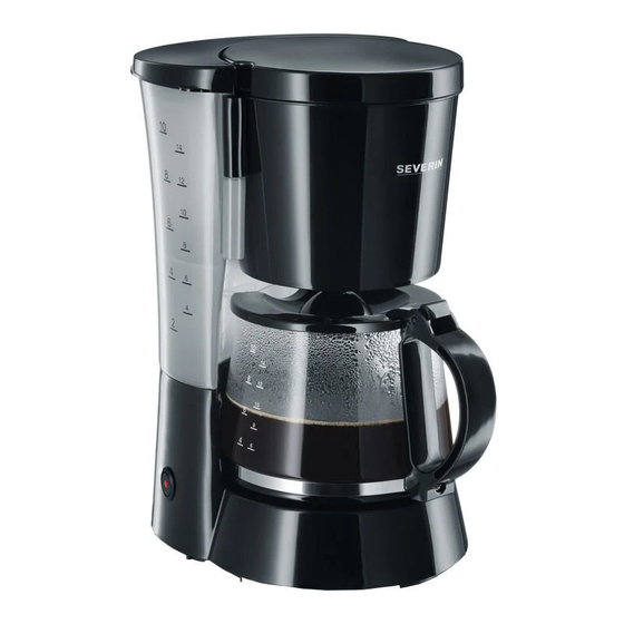 SEVERIN KA 4478 Instructions For Use Manual