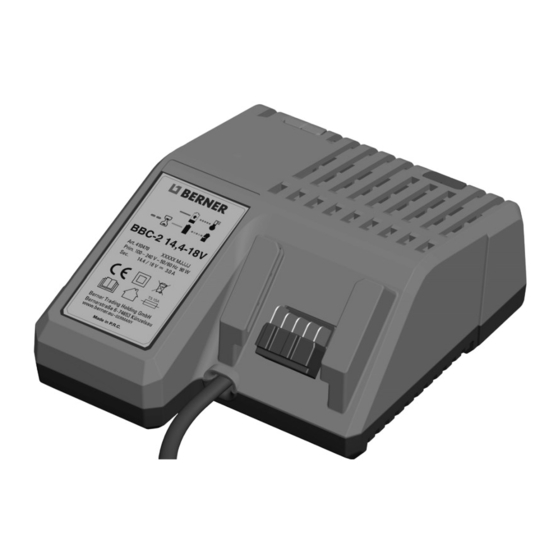 Berner BBC-2 14,4-18V Manual