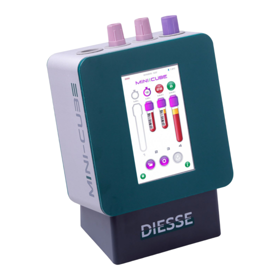 Diesse MINI-CUBE Quick Start Manual