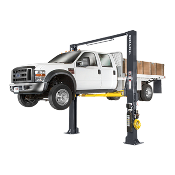 BendPak XP Series Installation And Operation Manual
