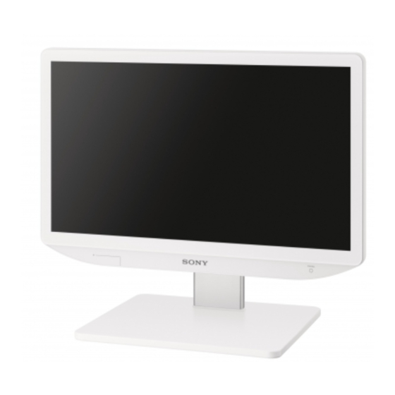 Sony LMD-2735MD User Manual