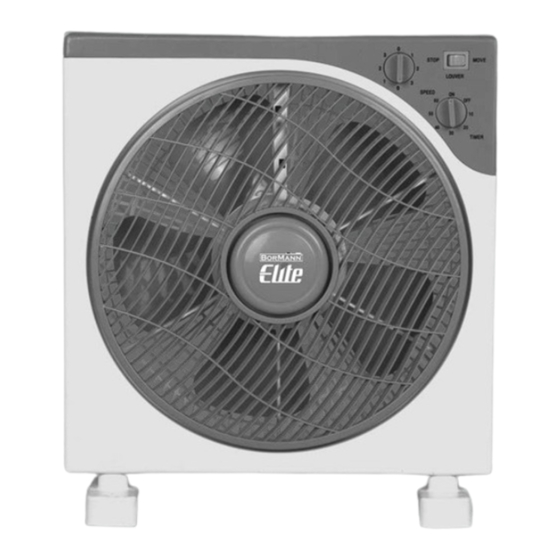 BorMann Elite BFN1025 Manual
