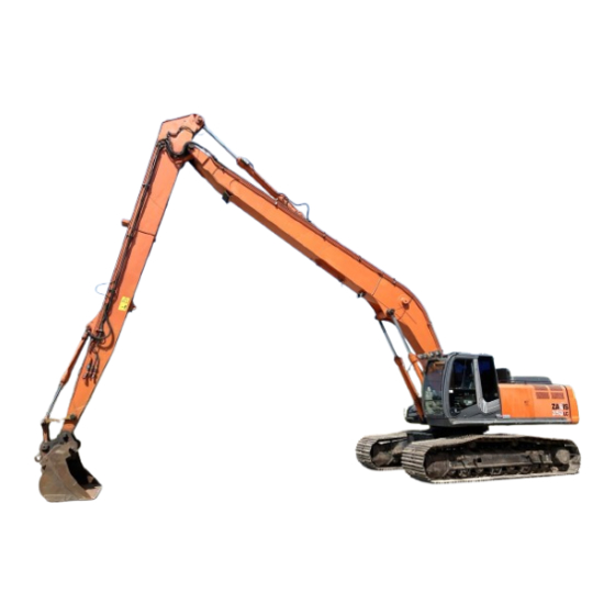 Hitachi ZAXIS 210LC-3 Operator's Manual
