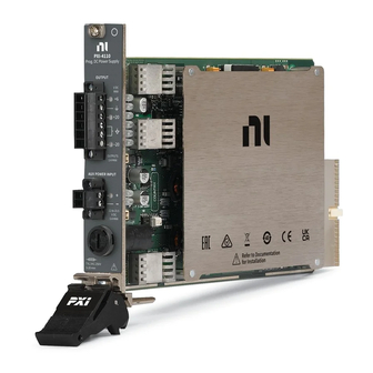 NI PXI-4110 User Manual