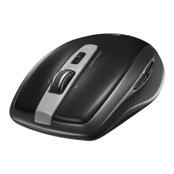 Logitech Anywhere Mouse MX Quick Start Manual
