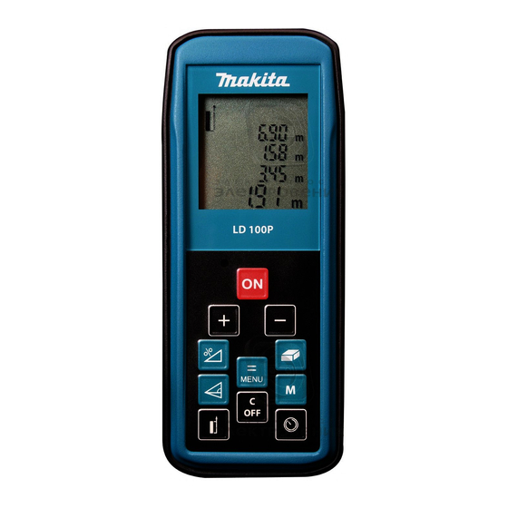 Makita LD100P User Manual
