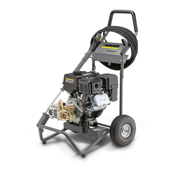 Kärcher HD 6/15 G Operating Instructions Manual