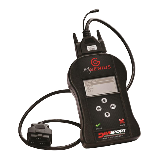 DimSport F32 MYGENIUS User Manual
