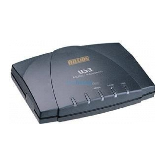Billion BIPAC 7000 User Manual