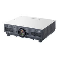 Panasonic PT-D5600E - XGA DLP Projector Service Manual