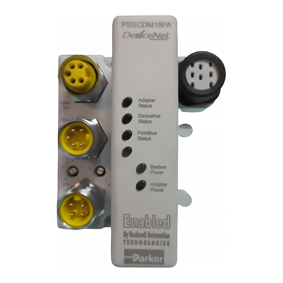 Parker PSSCDM12A User Manual