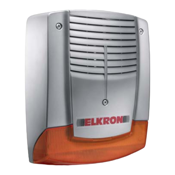 Elkron HPA701 Installation Manual